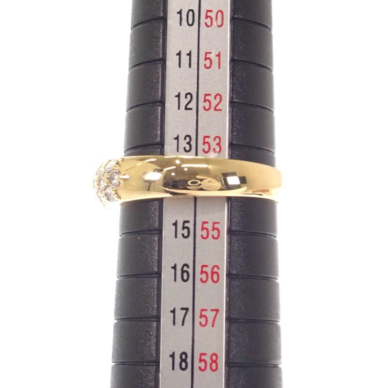 no brand  #14(JP Size) ring K18 yellow gold Women