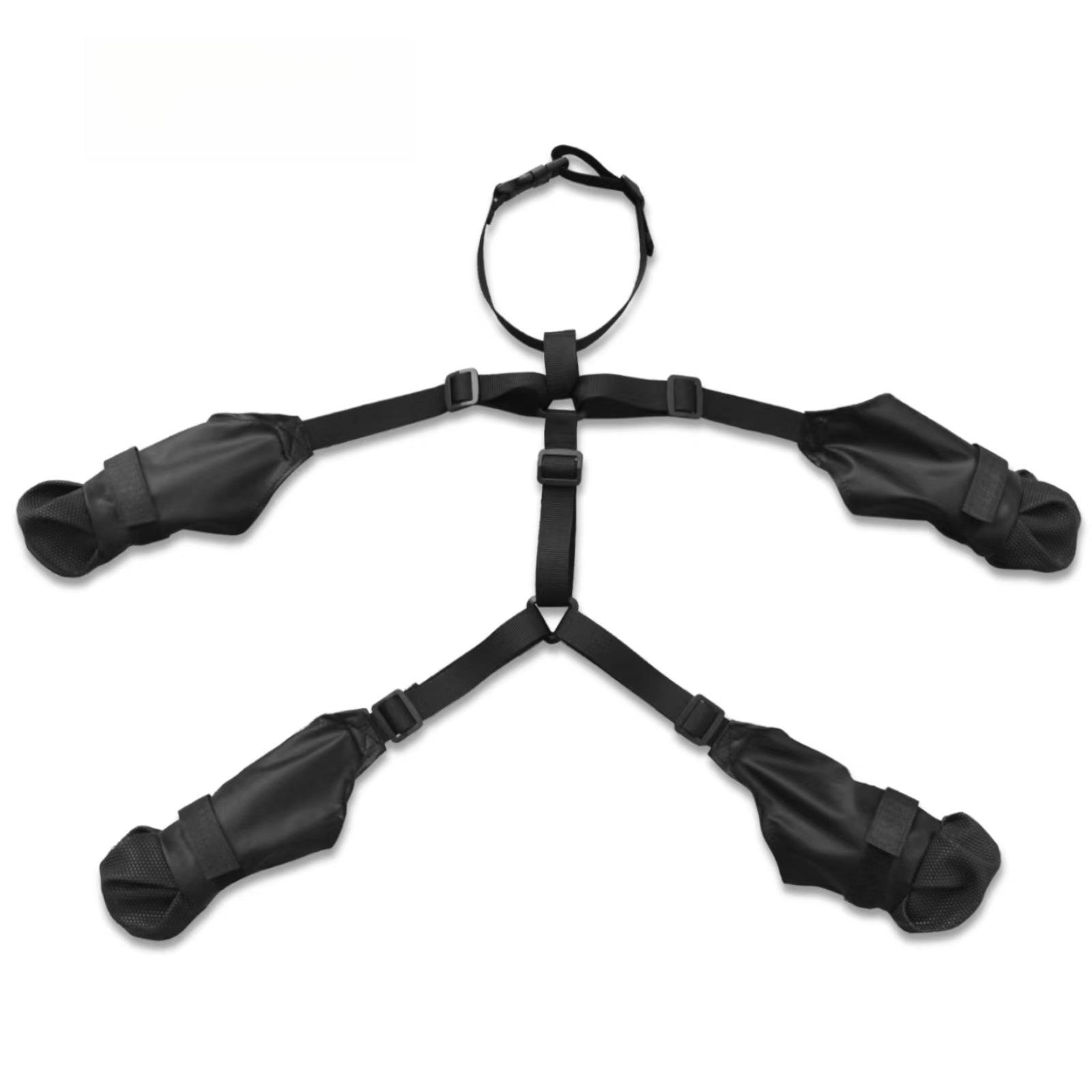 

Pet Supplies Outdoor Dog Shoes Dog Shoes Anti-Dirty Dog Shoes All Seasons Waterproof Anti-Slip Dog Foot Covers S чорний