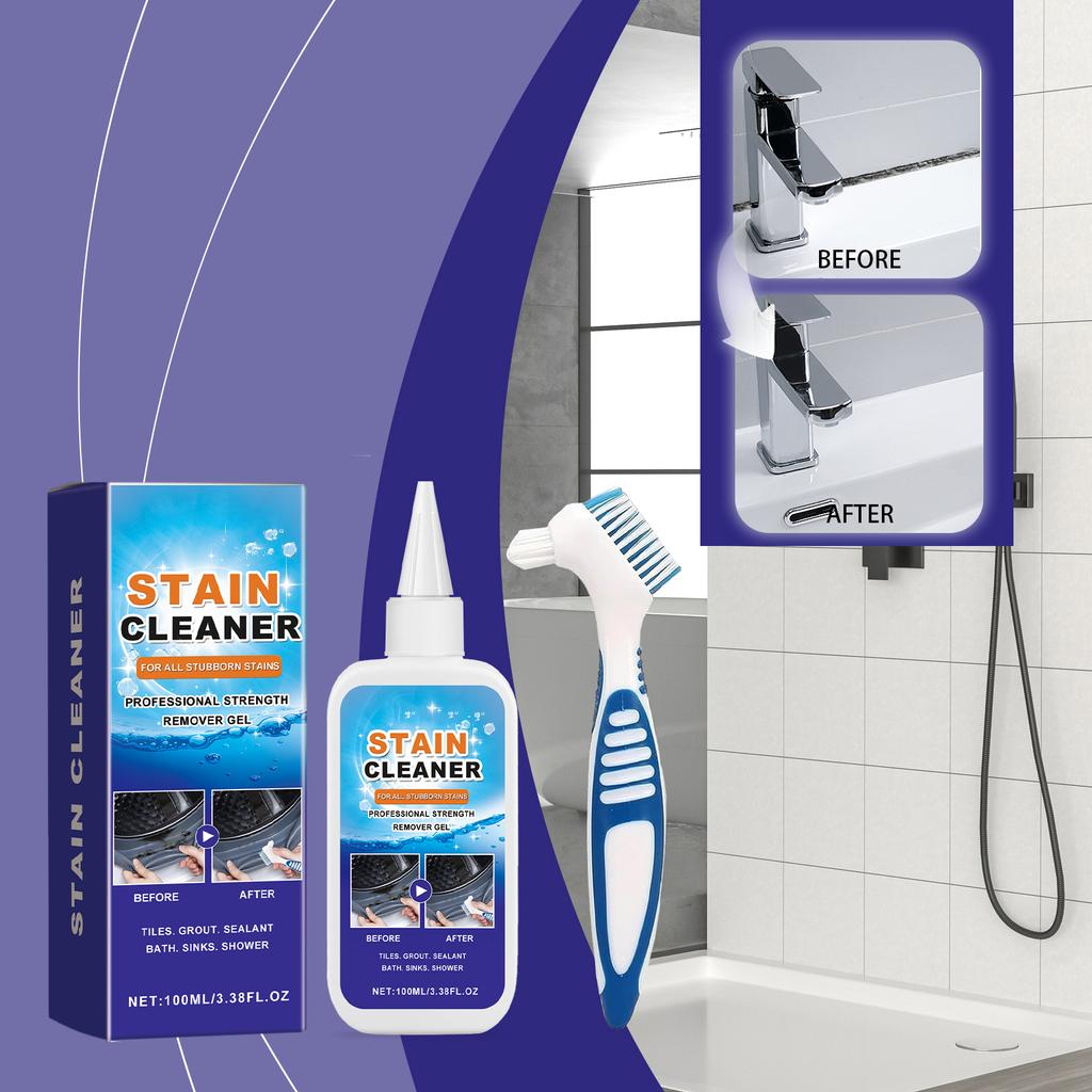 Household Stain Removing Gel Cleaning Stain Removing Gel Degreasing Stain Removing Kitchen Bathroom Cleaner