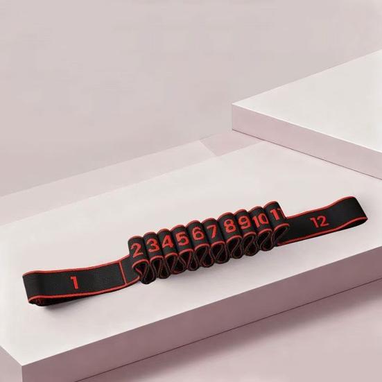 Yoga Stretching Strap with Foot Calf Men Women Home Stretcher Band 39733 Loop Workout Exercise Physical