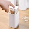 1 Pc Toothpick Holder Dispenser for Automatic Pop Up Plastic Toothpick Container Stand Storage Box for Home Kitchen Office