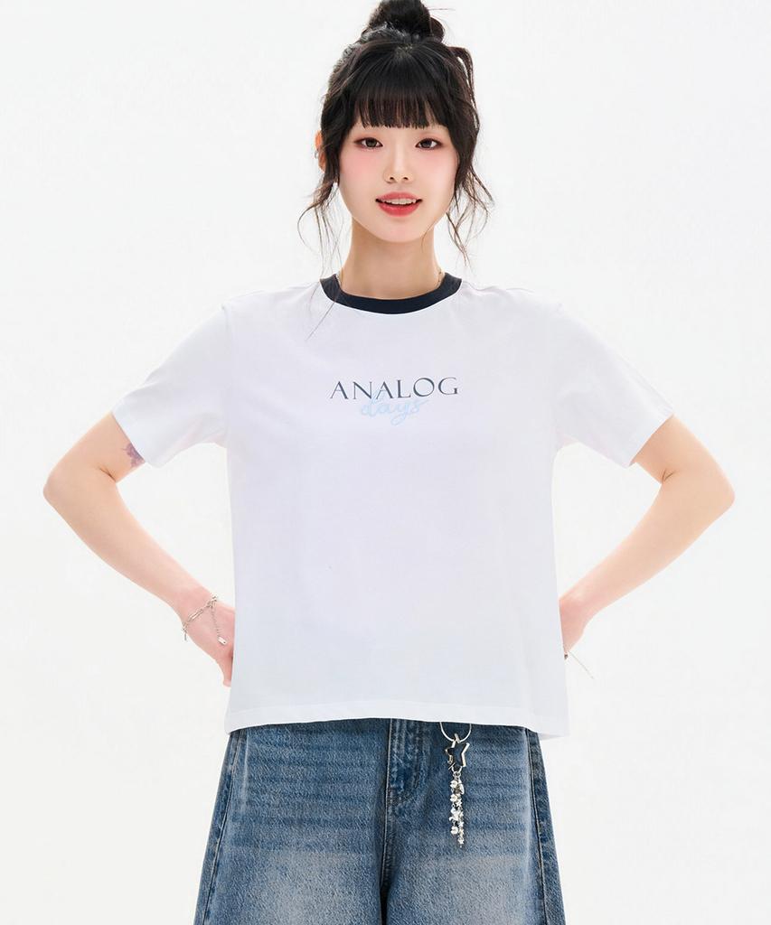 CHASECULT Women'S Color Block Graphic T-Shirt-Fbrg5867D01