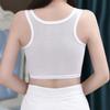 Women Seamless Summer Short Vest Flat Breast Binder Breathable Tank Top Shaper Bustier Corset Tomboy Underwear