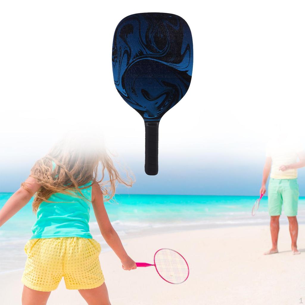 Pickleballracketar Inomhus- och Utomhuspaddlar GåvoRacketar Trä för Vuxna Ungdom Nybörjare