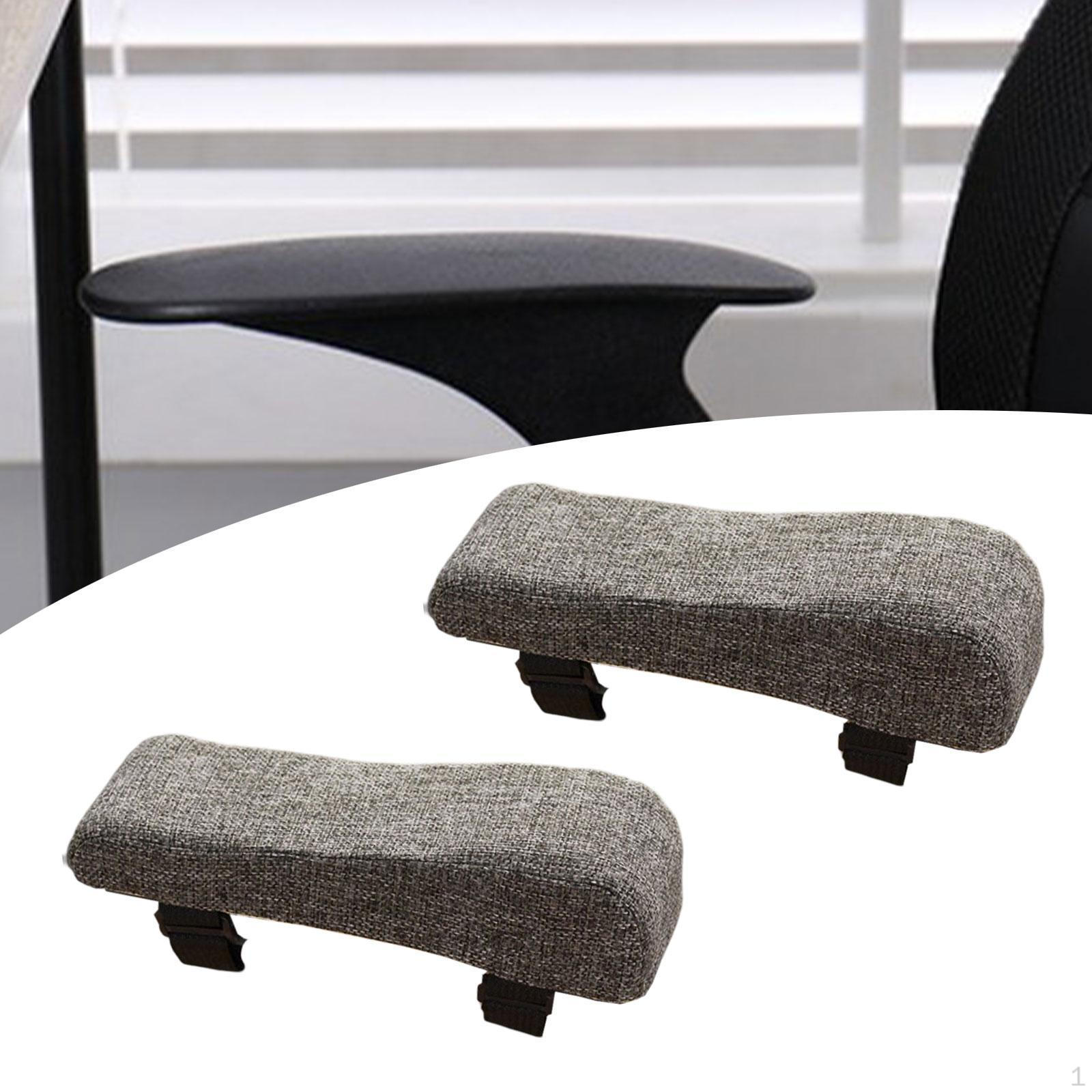 

Підлокітник для офісного крісла, зручна бавовняна білизна, ергономічна опора для ліктів Dark Gray