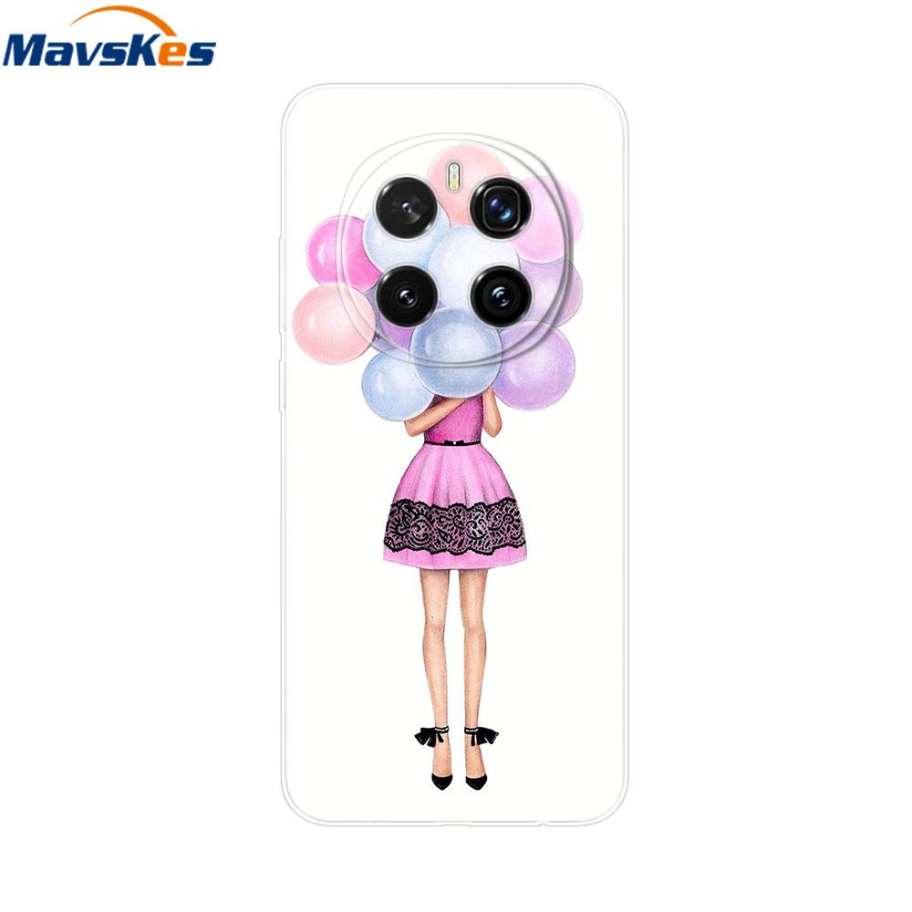 För Honor Magic 7 Pro Fodral Magic7 Pro Skydd Mjukt Silikon Telefonfodral För Huawei Honor Magic7 Pro 5G Fodral Silikon Coque Fundas