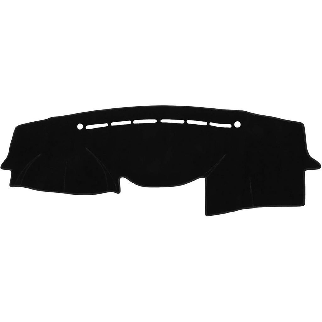 Dash Cover Compatible for Hyundai VeraCruz 2007-2012, Non-Slip Dash Cover Mat Polyester Black Front Dash Cover Mat
