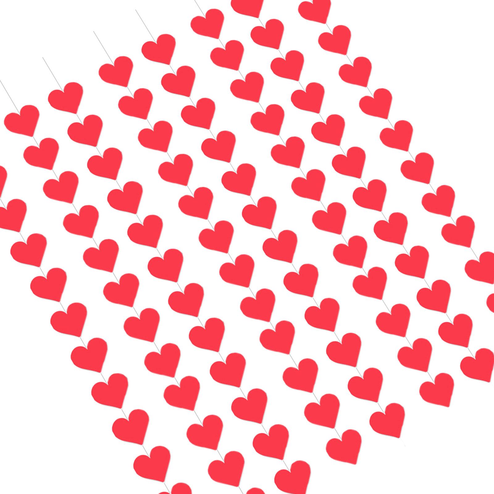 

8Pcs Portable Valentine s Day Hanging Swirls Elegant Heart Ceiling Heart Streamers for Party and Home Decoration