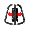 Tajima Safe System Safe Tool Holder Steel Slim Carabiner Small Folding Model Made of reliable steel that meets the strength requirements of the