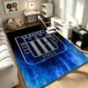 Alianza Lima  A rug suitable for office chair areas living rooms and computer desks perfect for home offices and an ideal holiday gift