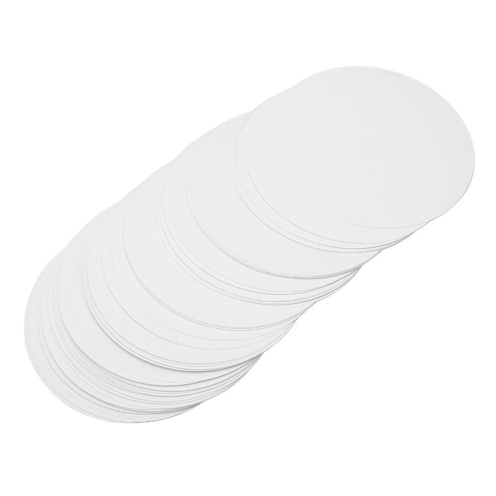 100pcs Button Badge Blank Paper DIY Badge Making Paper Round Photo Printer Paper For DIY Lovers