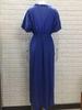 763 New Hot Selling Deep V Short Sleeve Split Dress