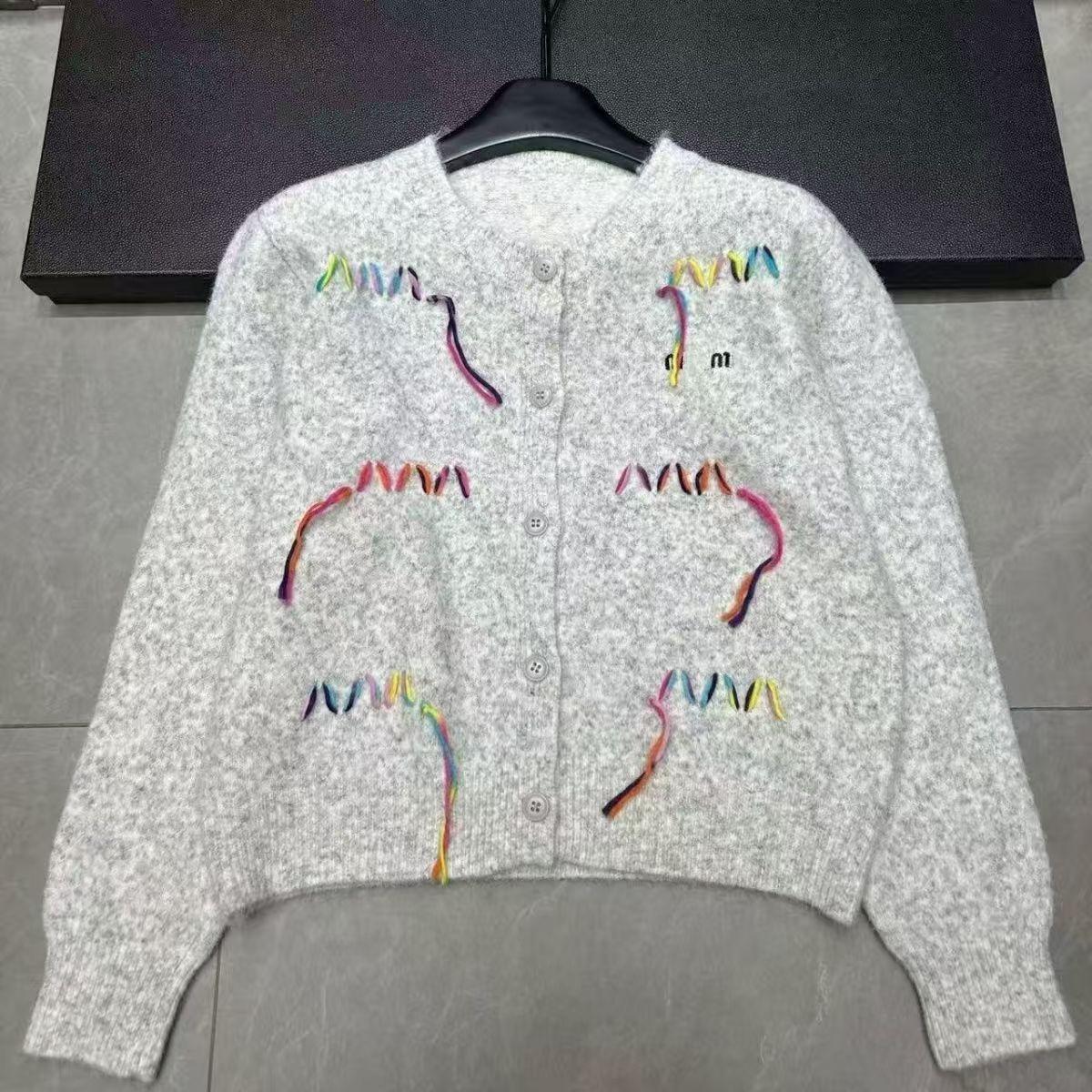 

Женский кардиган из цветной веревки, с круглым вырезом, однотонный, с длинными рукавами, с открытой передней частью, женский тонкий вязаный верхний слой XL светло-серый