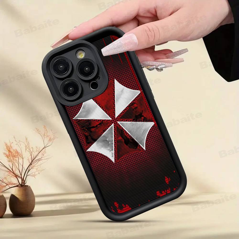 R-Resident Evil Games Phone Case For IPhone 17 16 15 14 13 12 11 Air Plus Pro Max Soft Back Cover