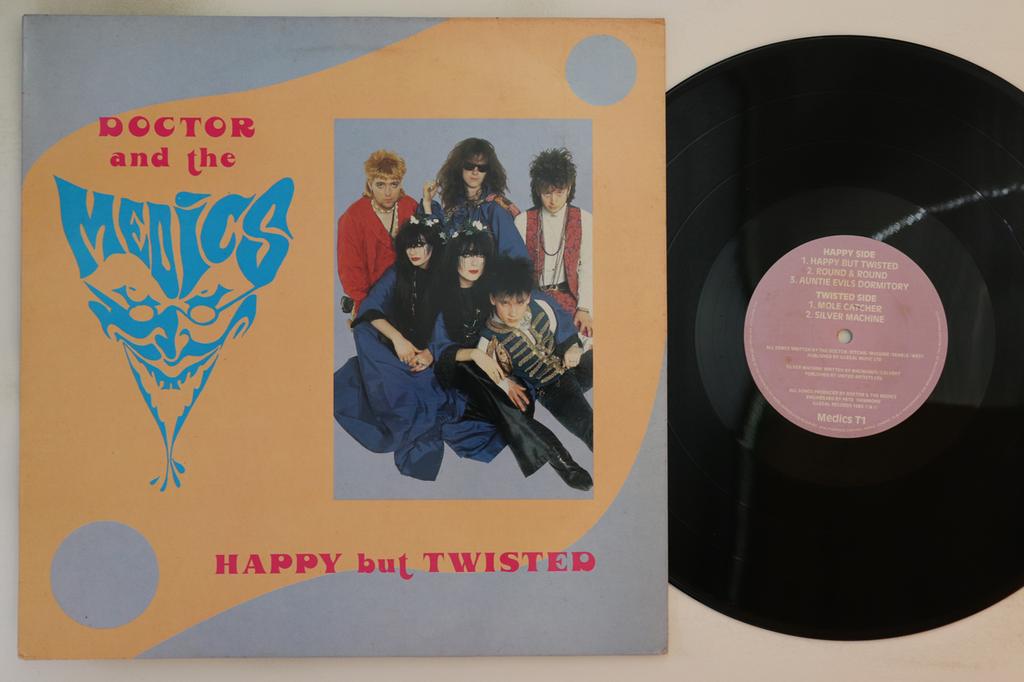 12inch Record DOCTOR, MEDICS - Happy But Twisted / Round And Round MEDICST1 ILLEGAL 1985 UK Rock Used