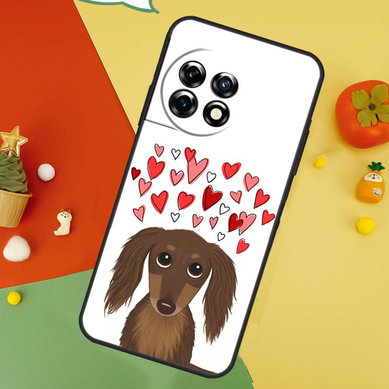 Dachshund Teckel Dackel Dog Case For OnePlus 9 10 Pro 11 12 13 15 13T 13R 12R 10T 8T Nord 5 CE 2 3 4 Lite N20 N30 Cover