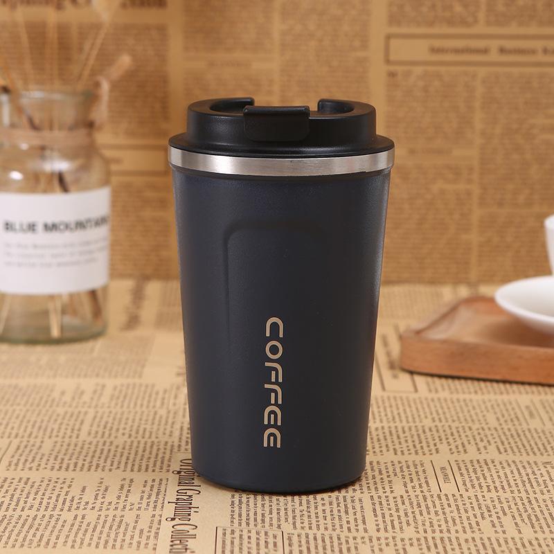 Stainless Steel Second Generation Coffee Cup Creative Vacuum Cup Portable Office Car Accompanying Cup