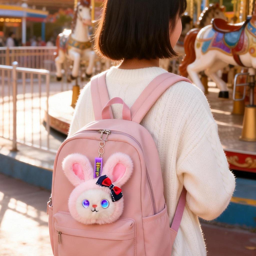 Розумна м'яка іграшка, інтерактивна плюшева тваринка з 66 мовами голосового чату, милий пухнастик-помпон для дітей та дорослих, освітнє вивчення мов