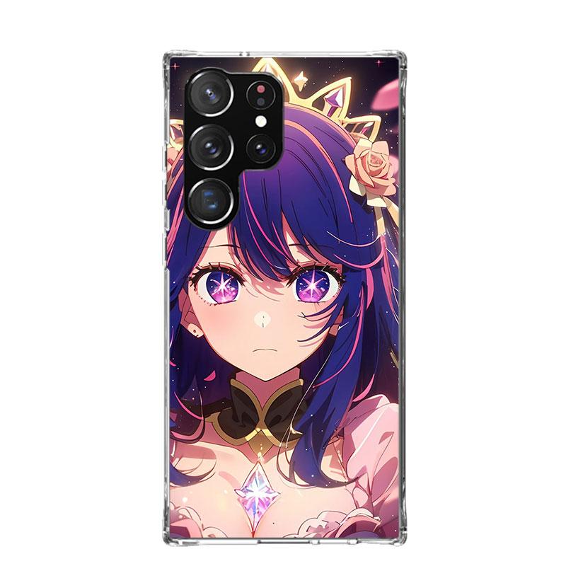 Oshi No Ko Handyhülle Für Samsung Galaxy S26 S25 Edge S24 S23 FE S22 Ultra S21 Plus S20 + Fundas Cover Coque Galaxy S25 S24 S23