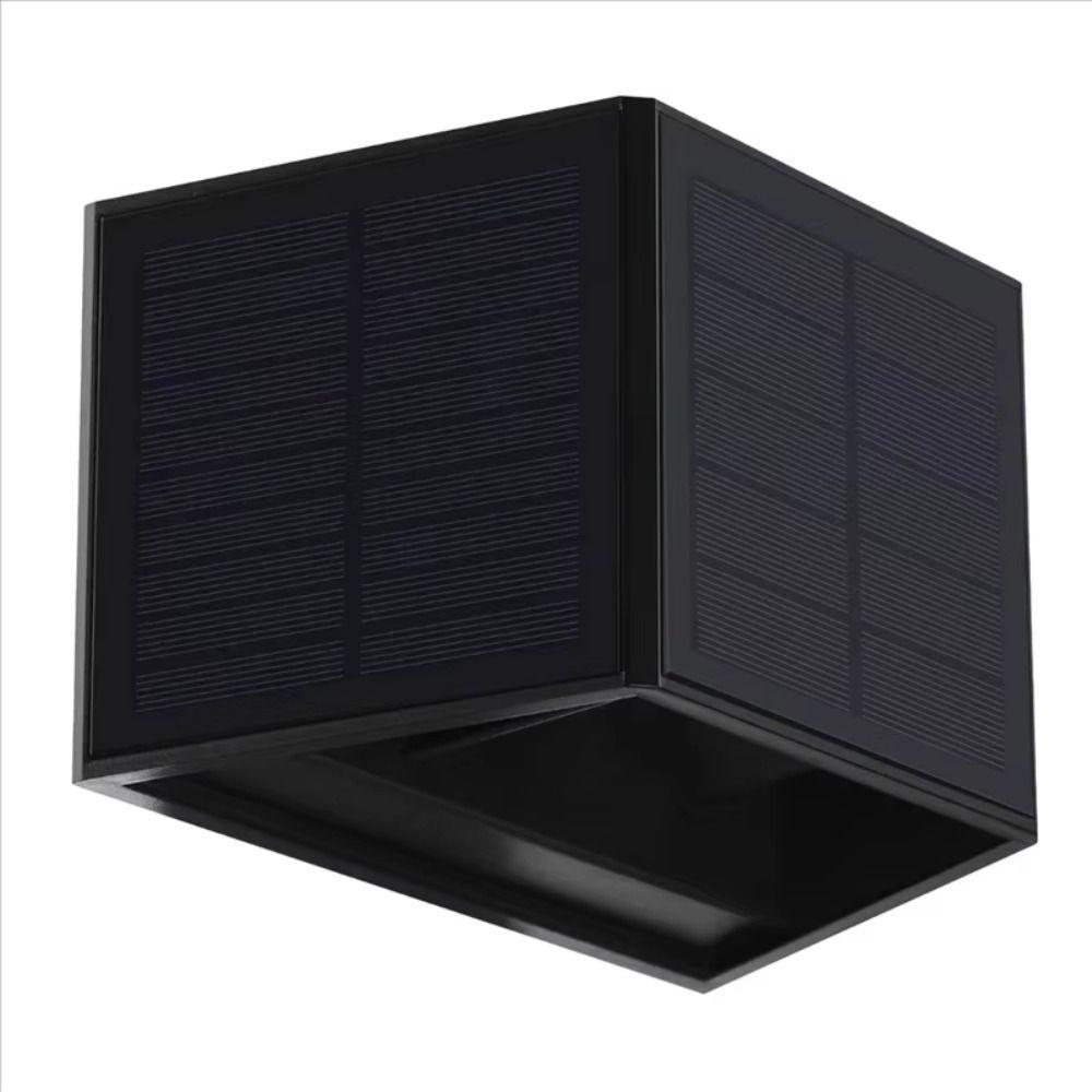 3000K Warm White Solar Wall Light Up Down Lighting Outdoor Wall Light Outdoor Garden