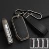 Zinc Alloy + Leather Car Key Case For Kia Sportage   Ray Sorento Soul Telluride Cerato  K5 K8  Remote Key Holder