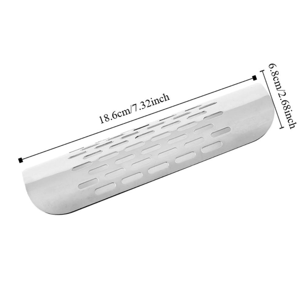 Durability Metal Motorcycle Exhaust Heat Shield Ventilation Hole Scratch Exhaust Pipe Heat Shield Baffle Cover