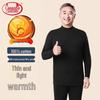 Langsha Men's 100% Cotton Thermal Underwear Set