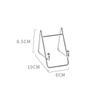 Silver CD Rack Metal Reading Stand Creative Tablet Stand