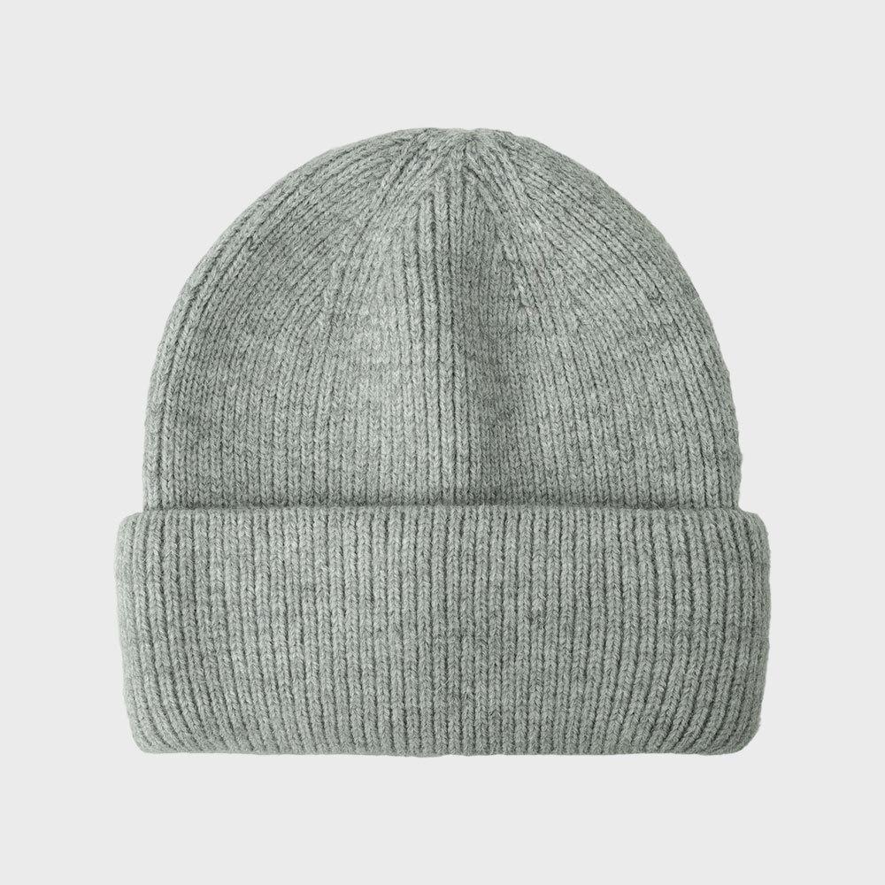 New Autumn and Winter Pure Cashmere Wool Hat for Women Warm Double Sided Thickened Versatile Casual Hat Fashionable Solid Color Knitted Hat