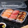 Disposable Rectangular Plastic Food Containers