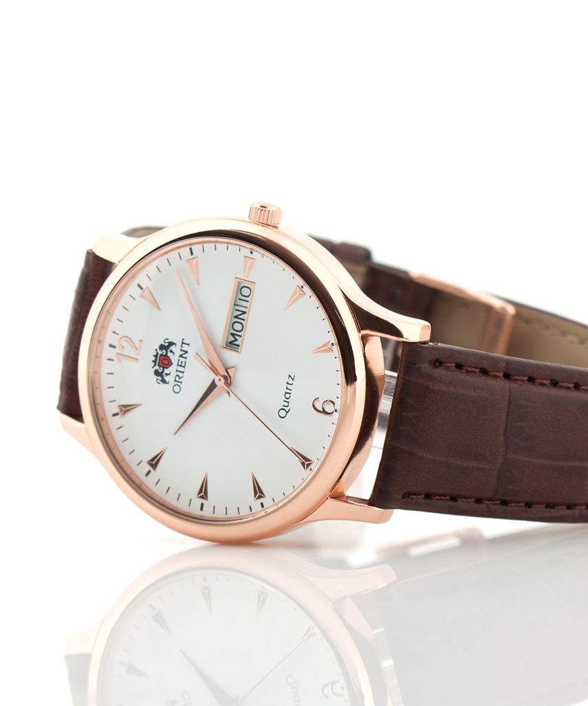 Olienteu Korean-Made Men'S Leather Band Wristwatch Ot7709Me