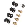 4PCS RC Hex Hub 10mm Brass Wheels Hex Hub Extension Hex Drive Adapter for Traxxas Trx4m 118 RC