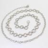 Women'S Skirt Ring Metal Waist Chain Decorative Suit Dress Thin Belt Adjustable Chain Accessories