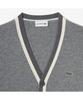 Lacoste Men'S V-Neck Wool Cardigan Ah660E-55N Cca