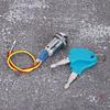 Electric Scooter Power Source Lock All Metal Electric Door Locking Ignition Key Switch Lock