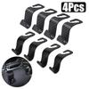 1/2/S Carbon Fibre Hook Car Seat Universal Car Seat Back Headrest Hook Vehicle Seat Organizer Holder Car Accessories Interior