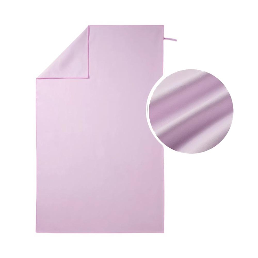 Portable Quick-dry Bath Towel Microfiber Beach Towel Cross-purpose Swimming Towel Yoga фиолетовый