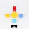 LEGO Duplo-Compatible Large Bricks: Kitchen, Bathroom, Furniture & Food Play Accessories for Children's Building Toys