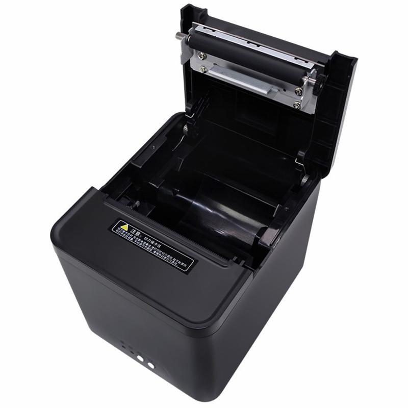 

80A Thermal Receipt Printer POS Printing Tool with 80mm Printing Width EU Plug
