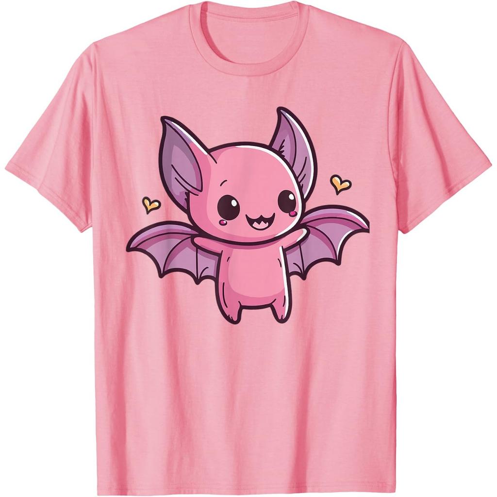 Cute Halloween Vampire Bat Pink Bat Lover Bat Bat T-Shirt