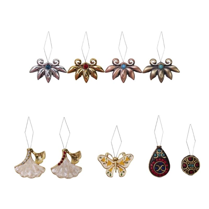 Old Styles Needle Threader Wire Looped Hand Machine Sewing Tool Sewing Needle Threader for Crafting Knitting Quilting