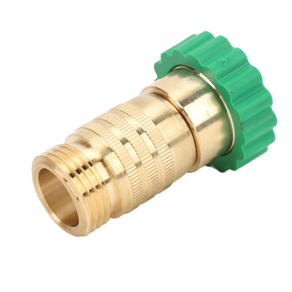 Water Pressure Regulator 50 To 55 PSI 3 4 Inch Thread Brass Inline Water Pressure Reducer for Camping Vehicle Trailers