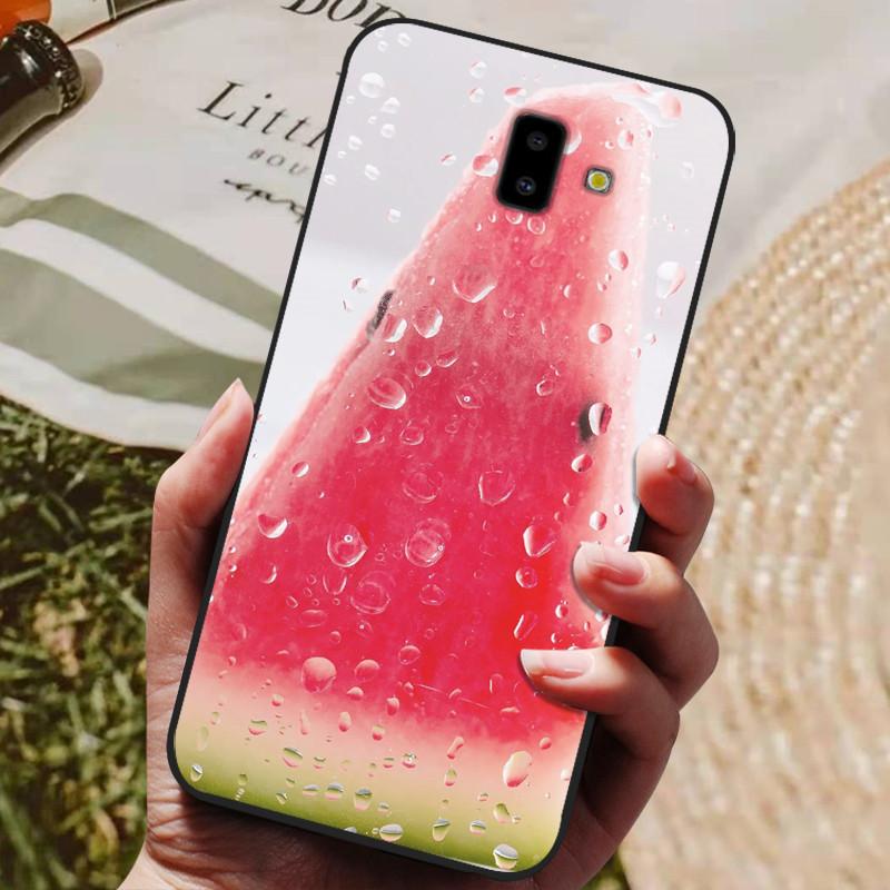 For Samsung J6 J6+ 2018 Case Silicon Back Cover Phone Case For Samsung Galaxy J6Plus 2018 J6+ J6 Plus J610 J 6 Soft Bumper Funda