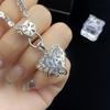 SACE GEMS Classic Copper Alloy Zircon Ring Earrings Pendant Necklace Jewelry Sets Wedding Party Gifts