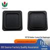 112x112mm Encapsulated Flat Diaphragm Low-Frequency Radiator with Perforated Rectangular Rubber Edge