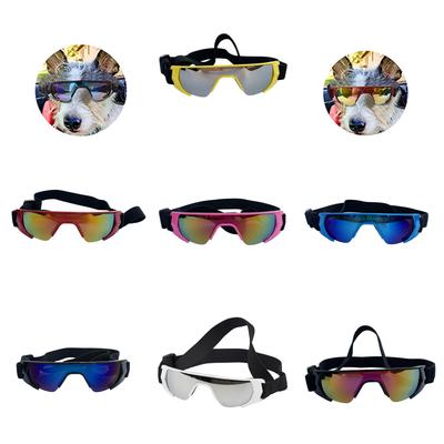 Pet Sunglasses Protections for Small Dogs for Northern Area with Adjustable Strap for Outdoor Sports