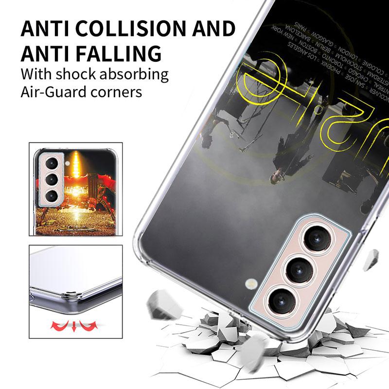 Band U2 Phone Case For Samsung A16 A26 A36 A56 A17 A15 A25 A35 A55 A14 A24 A34 A54 A04S A05S Galaxy Note 20 10 9 8 A9 A8 A7 A6 C