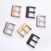 BISONSTRAP Stainless Steel Watch Buckle Replacement Clasp for Universal Includes Installation Matte Black Watches, Tool,