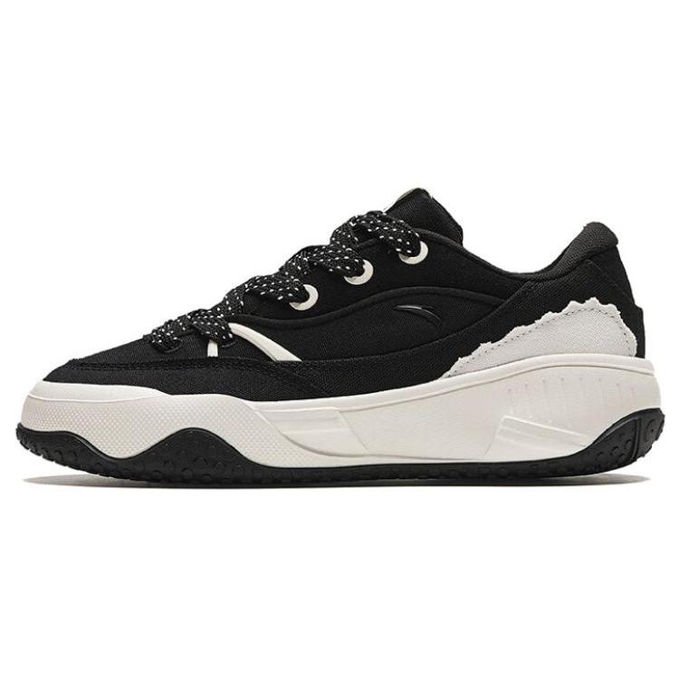 

New Anta Cookie Shoes Wear resistant And Lightweight Low Top Skateboard Shoes Women s Black 922418072-1 38