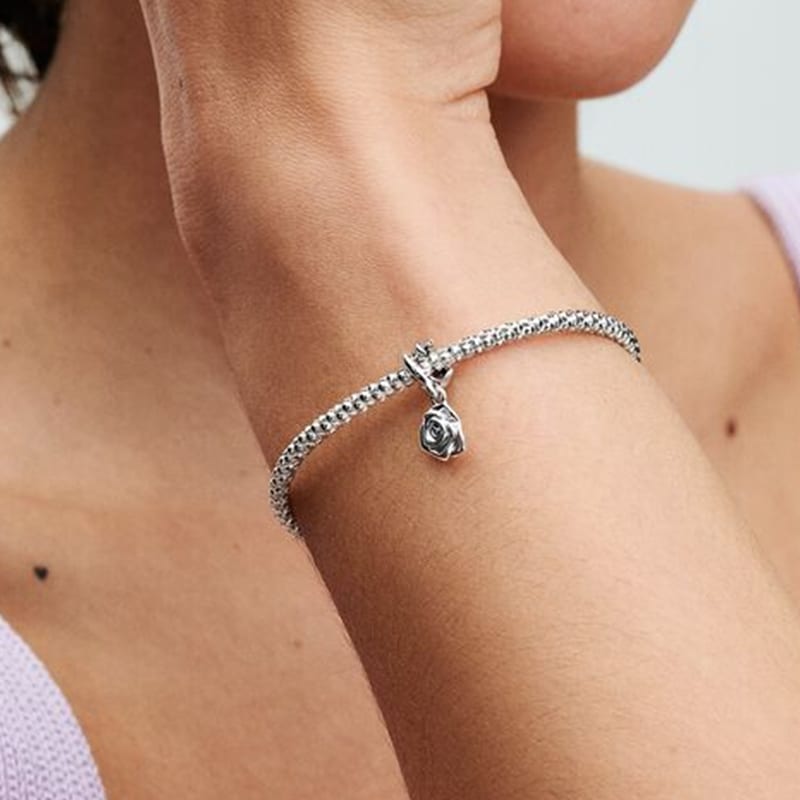 Pandora Rose Silver Charms & Pendants Women's Silver 793213C00